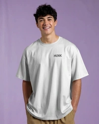 Scribbled Heart Oversize - S, White