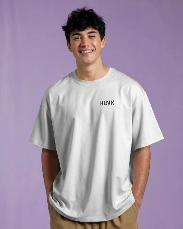 Scribbled Heart Oversize - S, White