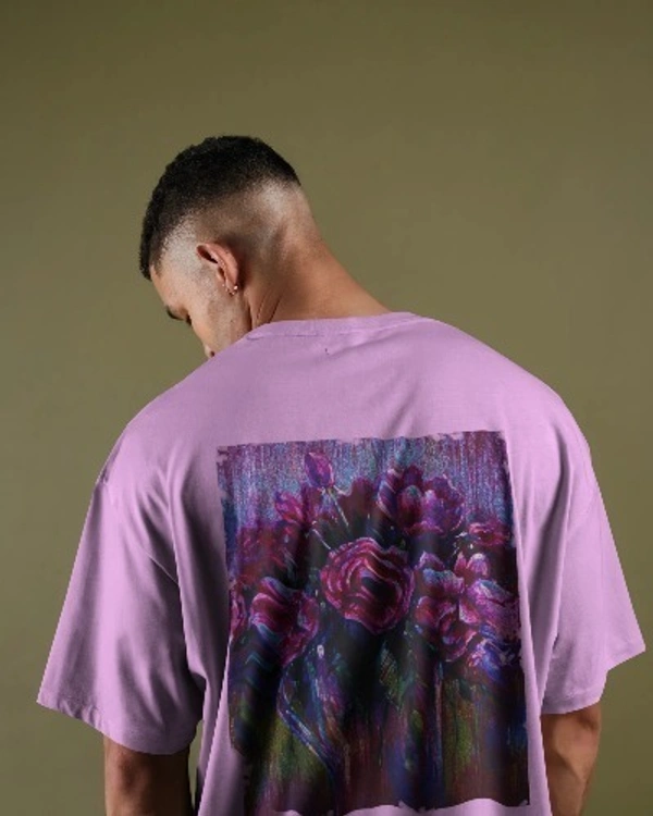 Midnight Bloom - L, Iris Lavender