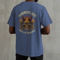 Infernal Venom - L, Kashmir Blue