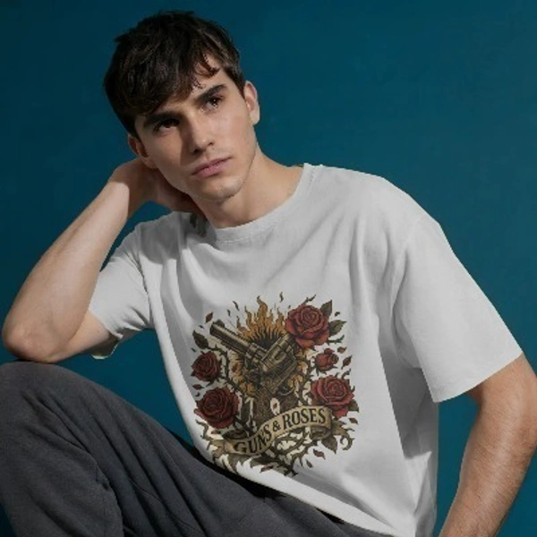 Floral Shot - S, White