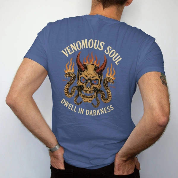 Infernal Venom - L, Kashmir Blue