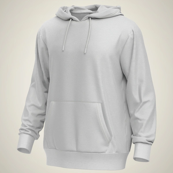 Mono Hood - M, White