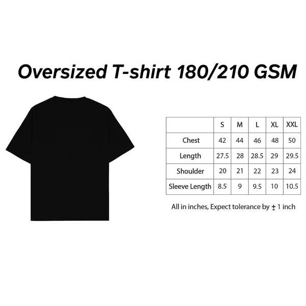 Seedhe Maut Oversize - XXL, Black