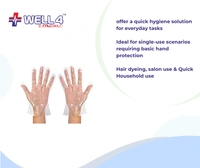 Plastic Gloves | 100 Pieces