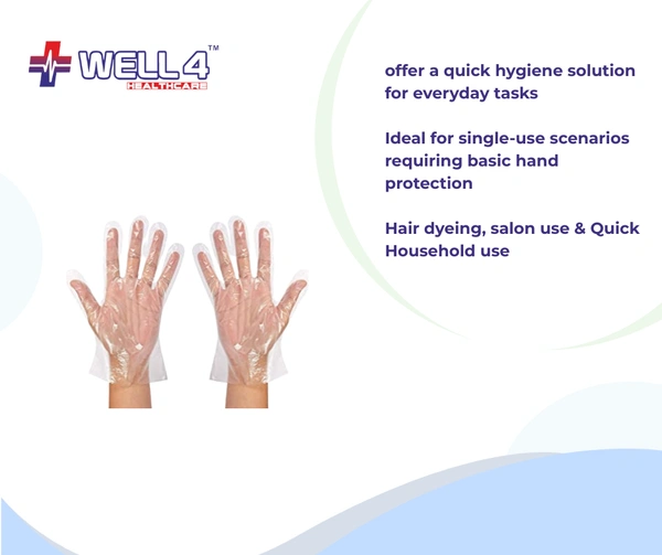 Plastic Gloves | 100 Pieces