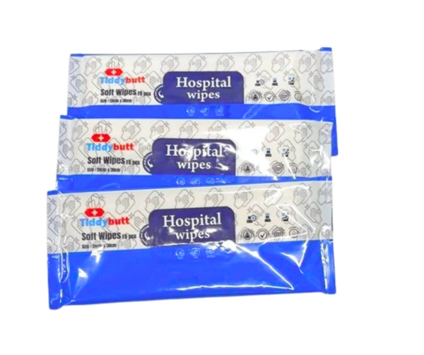 Commode Stool (Stainless Steel) + Bed Bath Tissues (10 Piece)