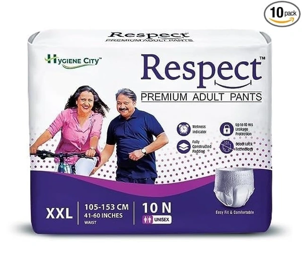 Respect Adult Diaper Pants | XXL | Pull Up Style | Unisex
