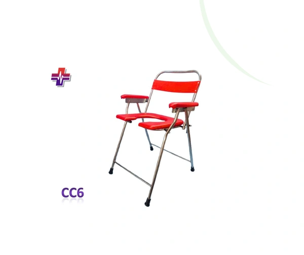 Commode Chair | CC6 | Stainless Steel | Light Weight