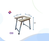 Commode Stool | CS 3 I Stainless Steel