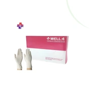 Latex Gloves | White | Lightly Powdered - Small