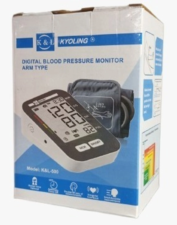 Digital Blood Pressure Monitor (Arm Type, K&L-500)