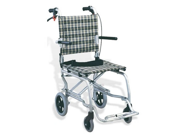 Karma I Transit Wheel Chair | Lightweight Aluminum Frame | Super Compact & Travel Friendly | Attendant Brakes