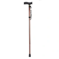 Walking Stick | Compact Folding Design | Adjustable Height | Anti Slip Base