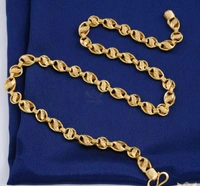 SK JEWELLERS  Round &Owel Lotus 🪷 chain For men Gold Plated 