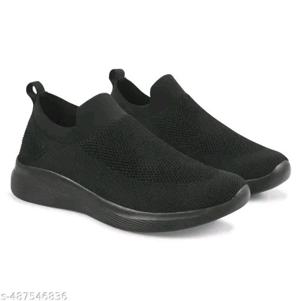 FACE Running, Walking & Gym Shoes with Lightweight Sole with Casual Snea... - Black, 10