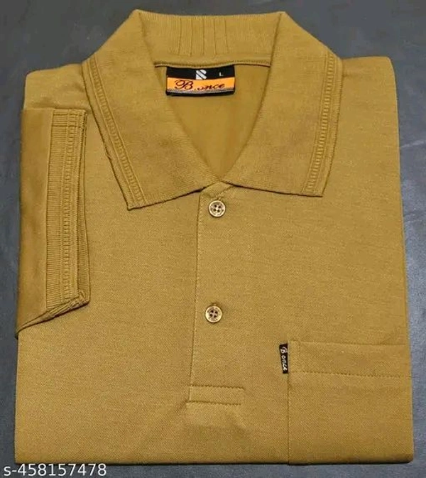 Men's trending t-shirt - Mustard, XXL