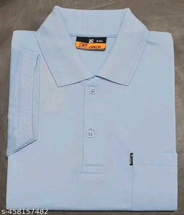 Men's trending t-shirt - Light Grey Blue, M