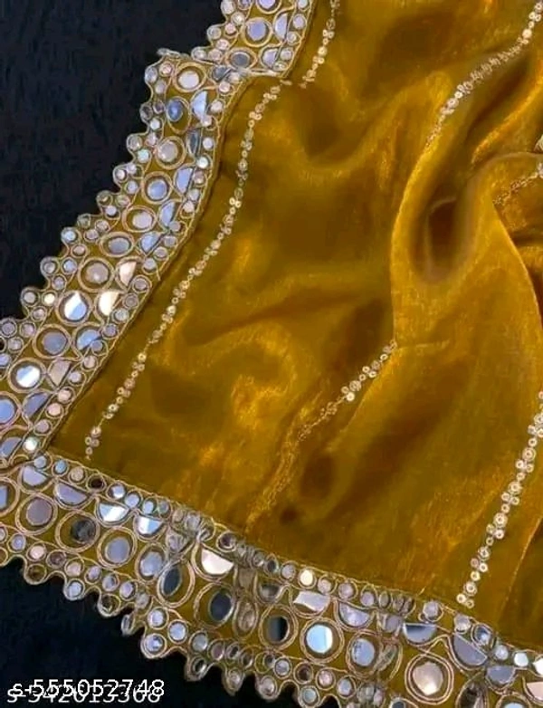 Royal Gold Attractive Sarees
 - Raw Sienna, Free Size