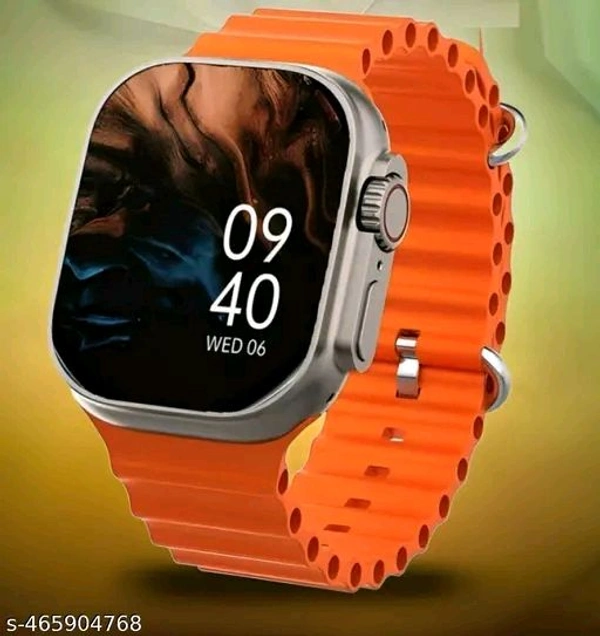 T800 Ultra Watch Pack Of 1 (Any Colour) Grey, Black, Orange 