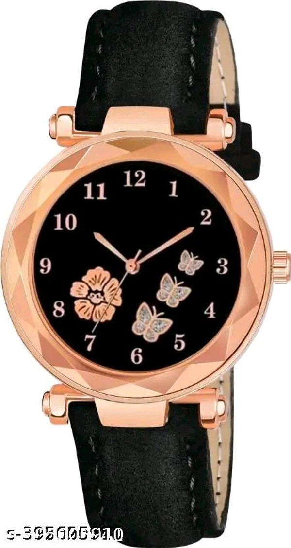 Fabulous Women Analog Watches With (Free Necklace And Tops Set )

 - Black, Free Size