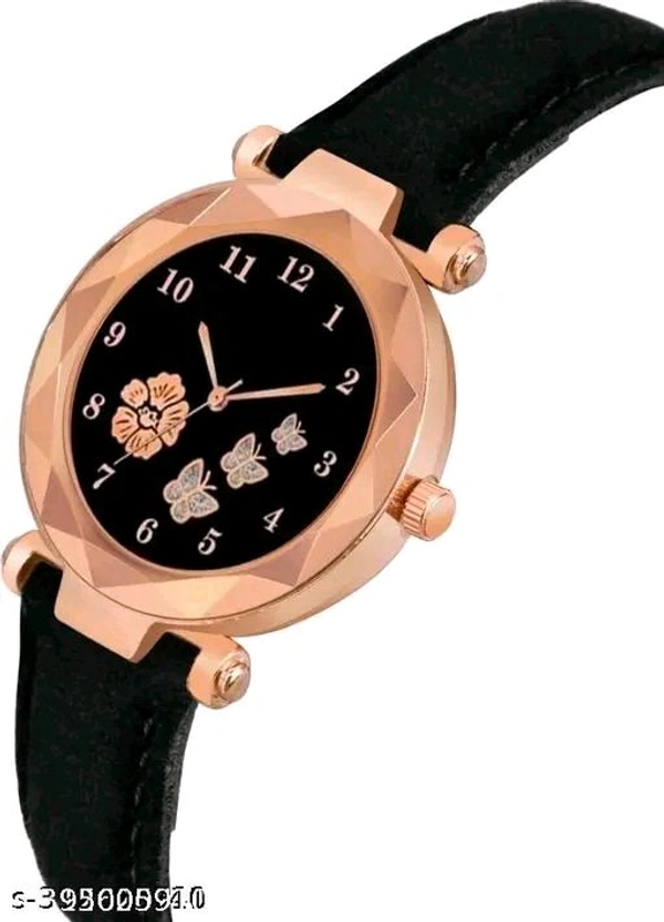 Fabulous Women Analog Watches With (Free Necklace And Tops Set )

 - Black, Free Size