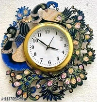 Beautiful 😍 Peacock 🦚 Clock ⏰ 

