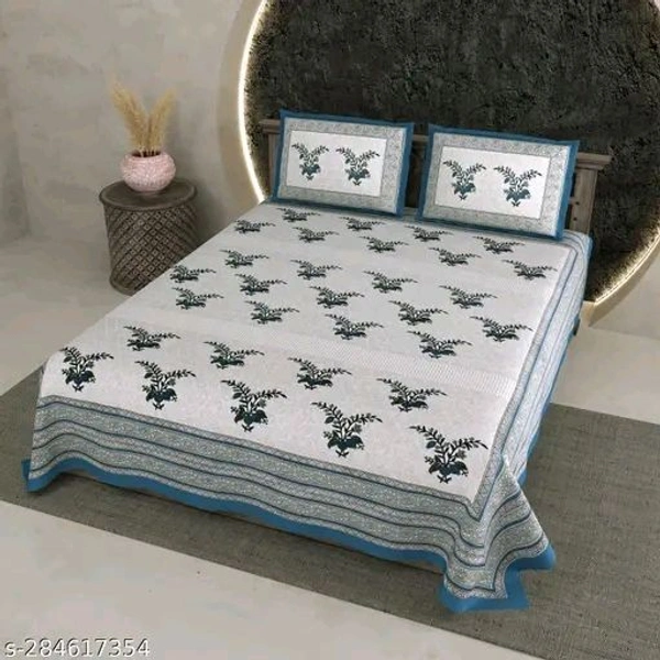  KING SIZE COTTON BEDSHEET Attractive Bedsheets - Wild Watermelon, King Size