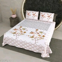  KING SIZE COTTON BEDSHEET Attractive Bedsheets - Wild Watermelon, King Size