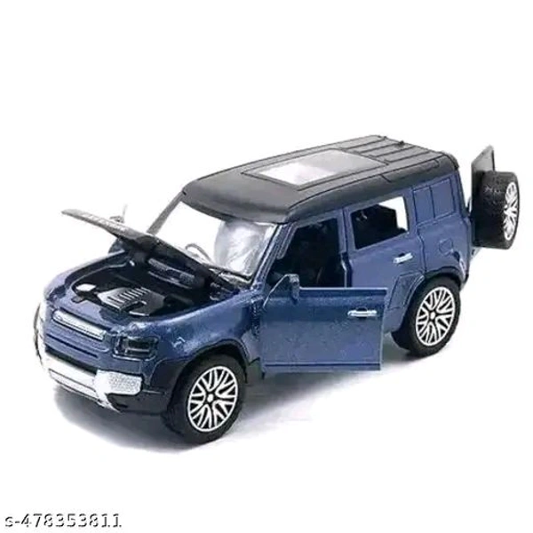HiralGems (Pack Of 1) Land Rover Multicolour Defender 1*36 Diecast model with Openabl...