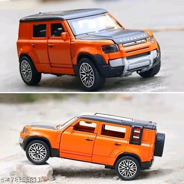 HiralGems (Pack Of 1) Land Rover Multicolour Defender 1*36 Diecast model with Openabl...