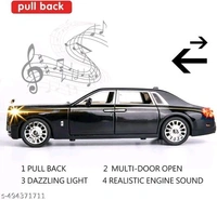 Rolls Royce Phantom Model Car 1:32 Scale Exclusive Alloy Metal Car Pull Back Die-cast...
