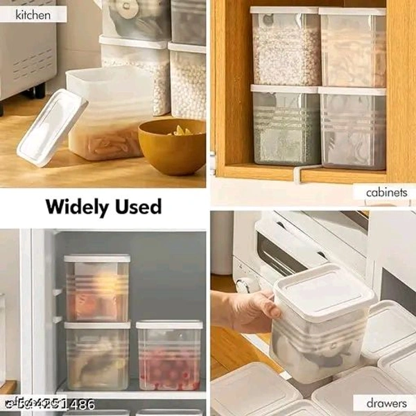 Storage Box For Fridge ( Pack Of 6 )