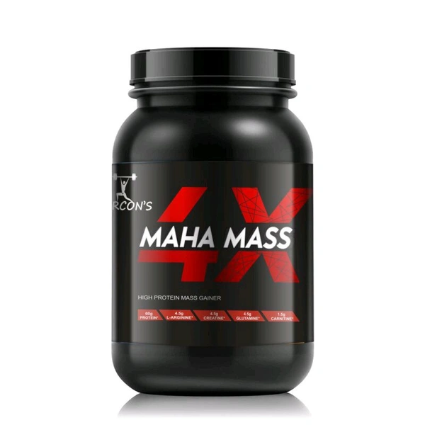 Arcon's   4X Maha Mass High Protien Mass Gainer - 1kg