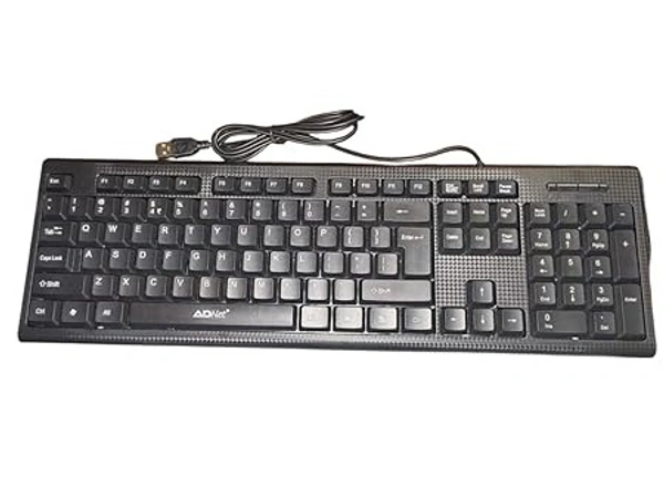 ADNET KEYBOARD WIRE BLACK