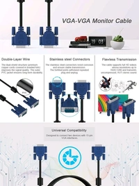 Vga Cable  - Black