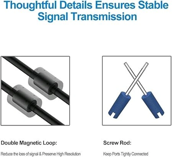 Vga Cable  - Black