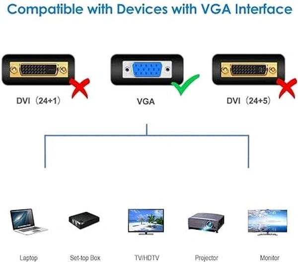 Vga Cable  - Black