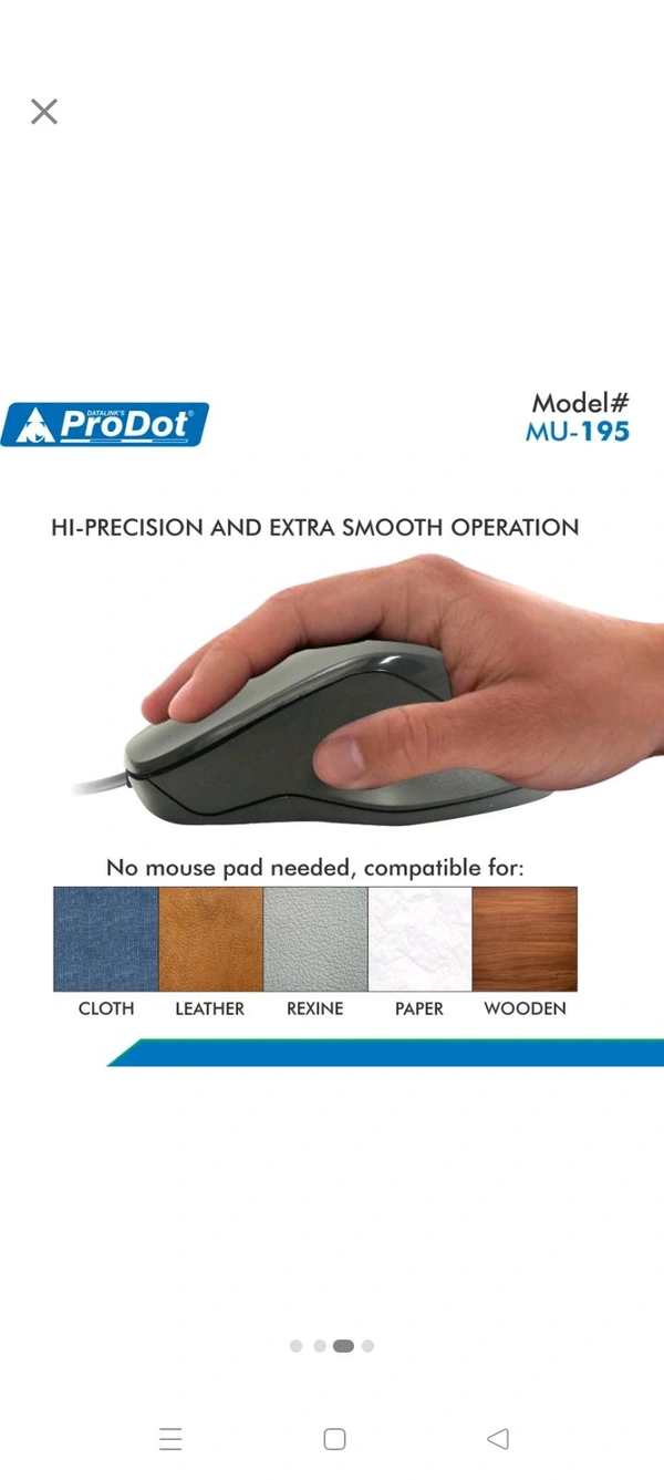 Prodot Wired Optical Mouse – Smooth & Accurate | USB Mouse for PC & Laptop

Prodot USB Optical Mouse – Comfortable Grip, High Precision | Best Wired Mouse

Prodot Wired Mouse for Desktop & Laptop – Lightweight & Durable Design
