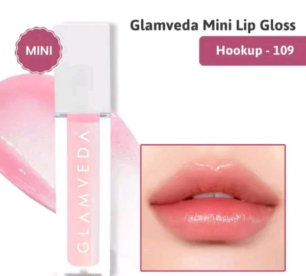 X Rashami Desai Color Changing Serum Infused Lip Gloss With Cocoa Butter Jojoba oil & Vitamin E  ( Hookup-109) PH Color Changing MINI Lip Oil Pink Gloss
 - free size, Pink Lace