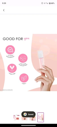 X Rashami Desai Color Changing Serum Infused Lip Gloss With Cocoa Butter Jojoba oil & Vitamin E  ( Hookup-109) PH Color Changing MINI Lip Oil Pink Gloss
 - free size, Pink Lace