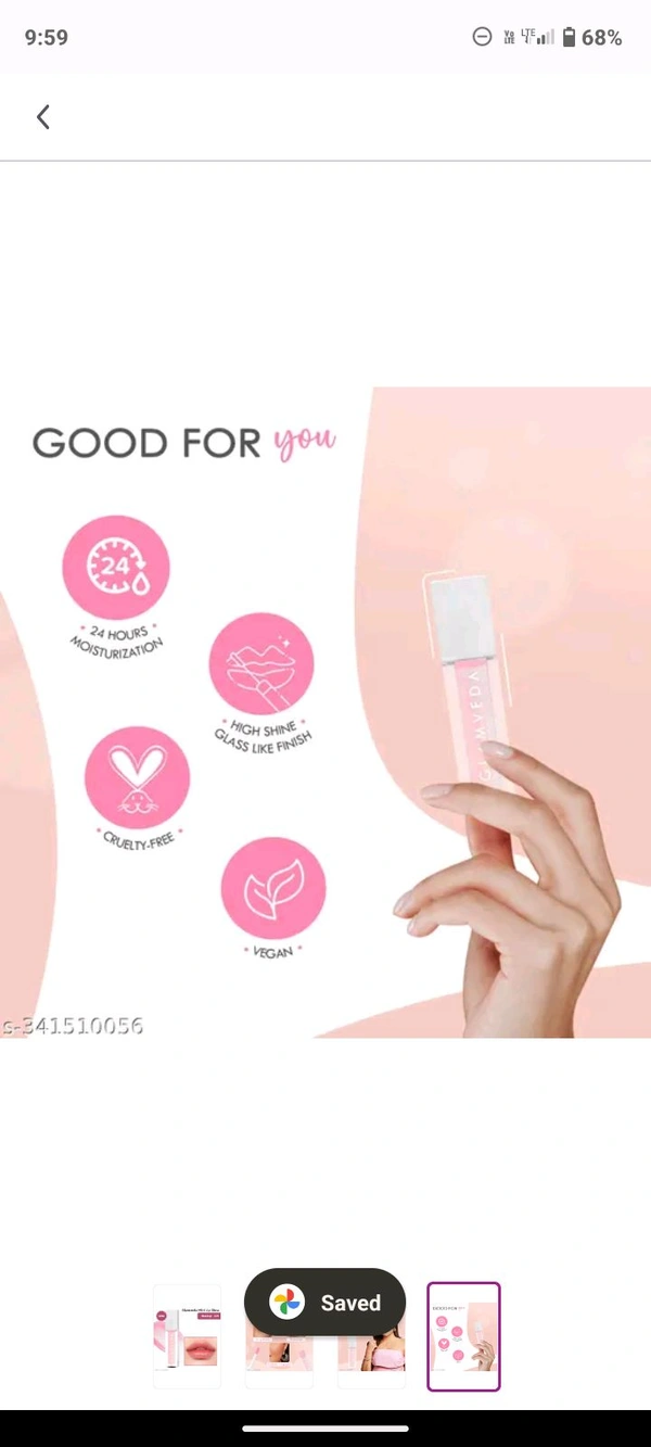 X Rashami Desai Color Changing Serum Infused Lip Gloss With Cocoa Butter Jojoba oil & Vitamin E  ( Hookup-109) PH Color Changing MINI Lip Oil Pink Gloss
 - free size, Pink Lace