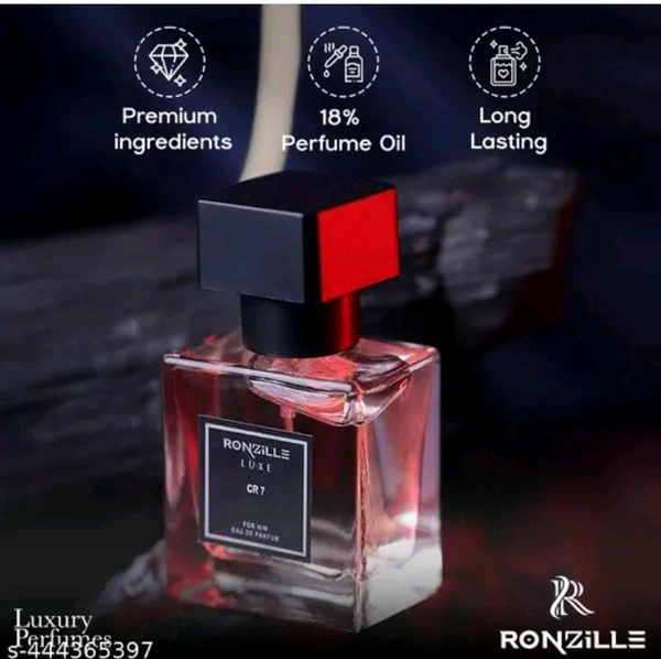 Men CR7 Eau De Perfume - 30ml
Name: Men CR7 Eau De Perfume - 30ml
Product Name: Ronzille Men Enchanted Eau De  - 30 ML