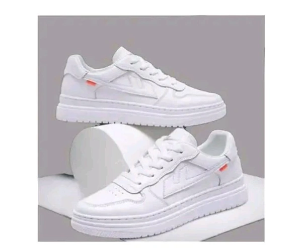 COOPERWINGS Men's Stylish Casual Sports Walking Sneakers Shoes For Boys And Men
 - White, IND-7