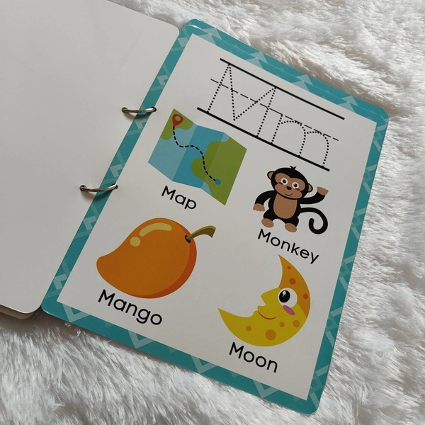 Reusable Alphabet Book - 12x9