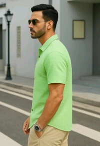SHIRT  - Green, M L XL