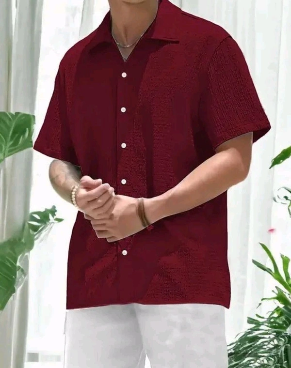 SHIRT  - Bright Red, M L XL