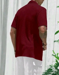 SHIRT  - Bright Red, M L XL