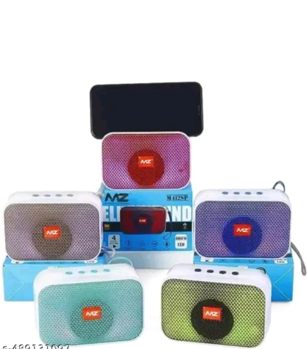 PORTABLE BLUETOOTH SPEAKER Dynamic Thunder Sound with High Bass 5 W Bluetooth Speaker 1200mAh Battery (Multicolour) - Cornflower Blue