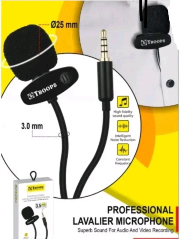 Collar Microphone  - Black